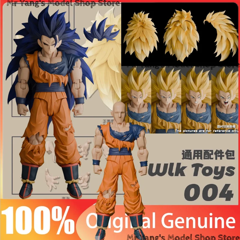 

Pre-sale NS Studio Wlk Toys NS005+Wlk004+Nox003 Dragon Ball Damaged Goku Accessory Pack Articulated Action Figure Model Toy