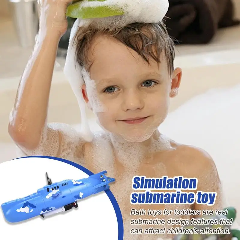 Brinquedos de banheira natação modelo submarino, Brinquedo elétrico flutuante banho, Brinquedo de água ao ar livre para piscina
