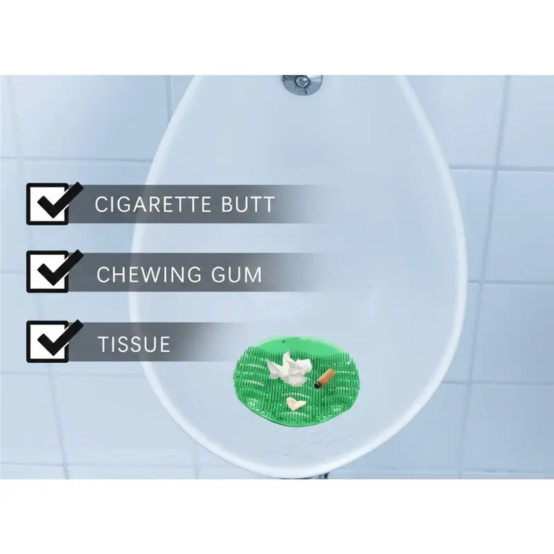 B17B Anti-Splash Bristles Odour Neutraliser For Bathrooms, Urinal Blocks Anti-Clogging, Restaurants, Offices, Schools