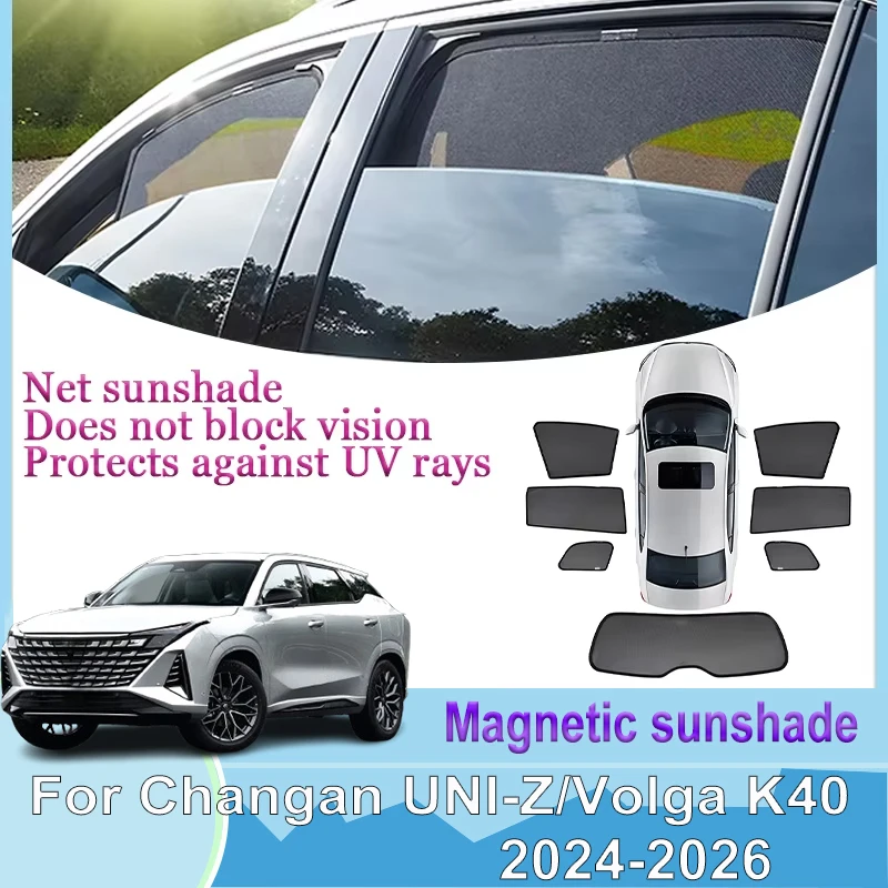 

Car Side Sunshade For Changan UNI-Z 2025 Accessories 2024 2026 Magnetic Sunshade Visors Window Covers Body Parts Car Accessories