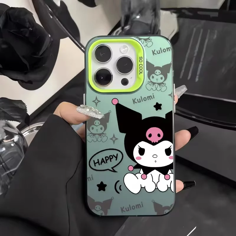 Cartoon Sanrios Kuromi Case for Xiaomi Redmi A1 A3 13C 9C 9T Note 8 9 9S 10 11 12 13 Pro K60 Ultra 4G 5G Matte Shockproof Cover