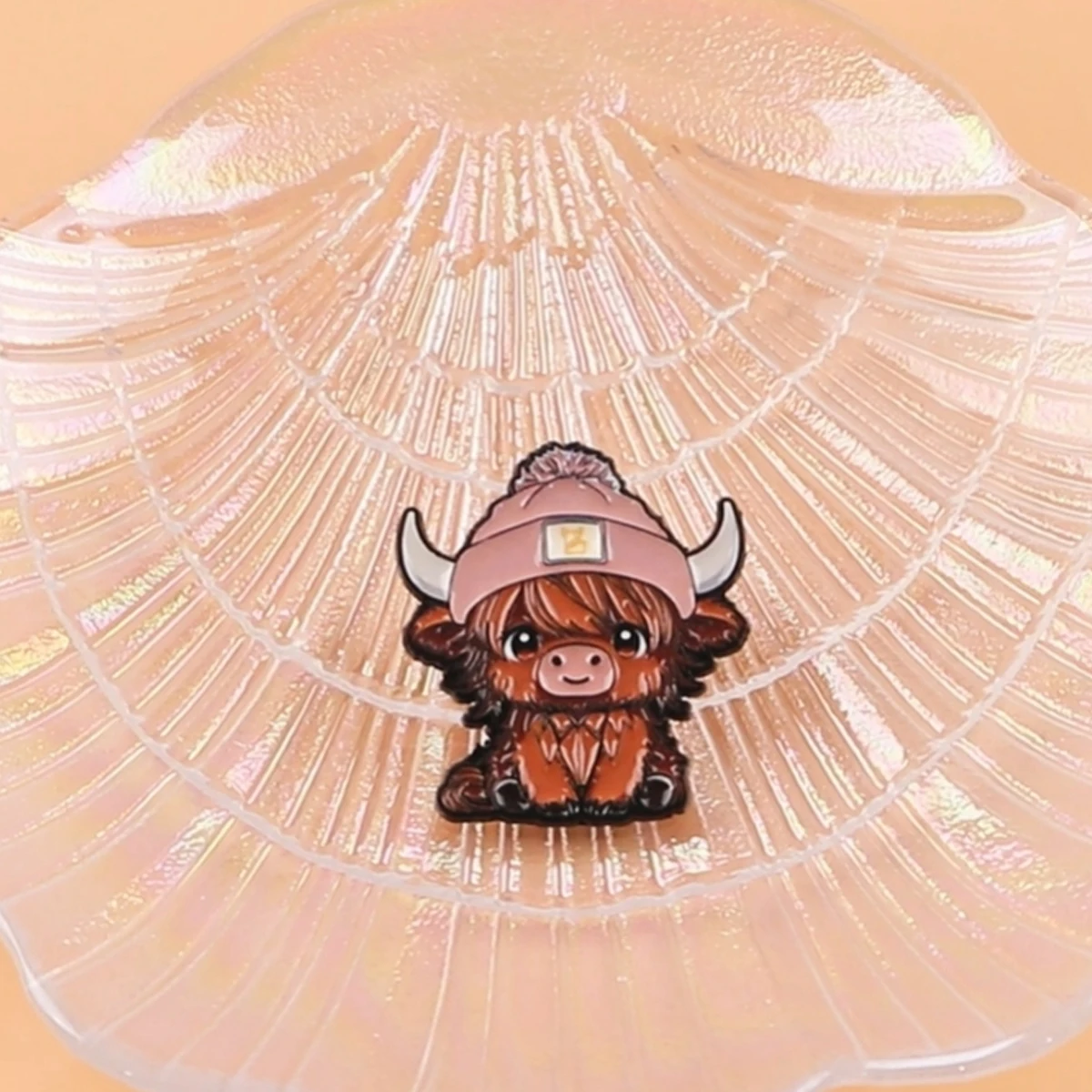 Cute Cow Enamel Pin Lapel Pin Cartoon Brooches For Women Clothing Decoration Metal Pins Backpack Hat Badge Accessories