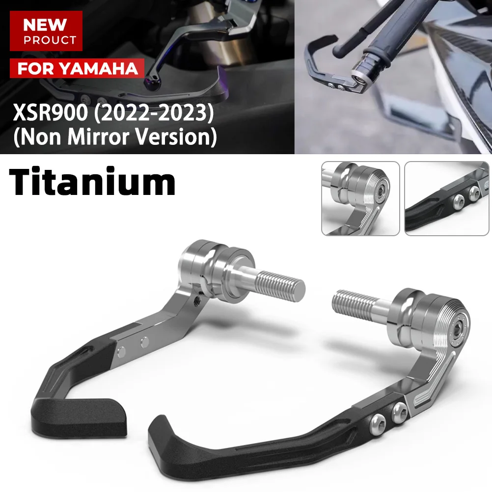 

Moto Brake Lever Guard Protection Set For YAMAHA XSR900 2022-2023 Non Mirror Version Brake And Clutch Lever Protector Kit Access