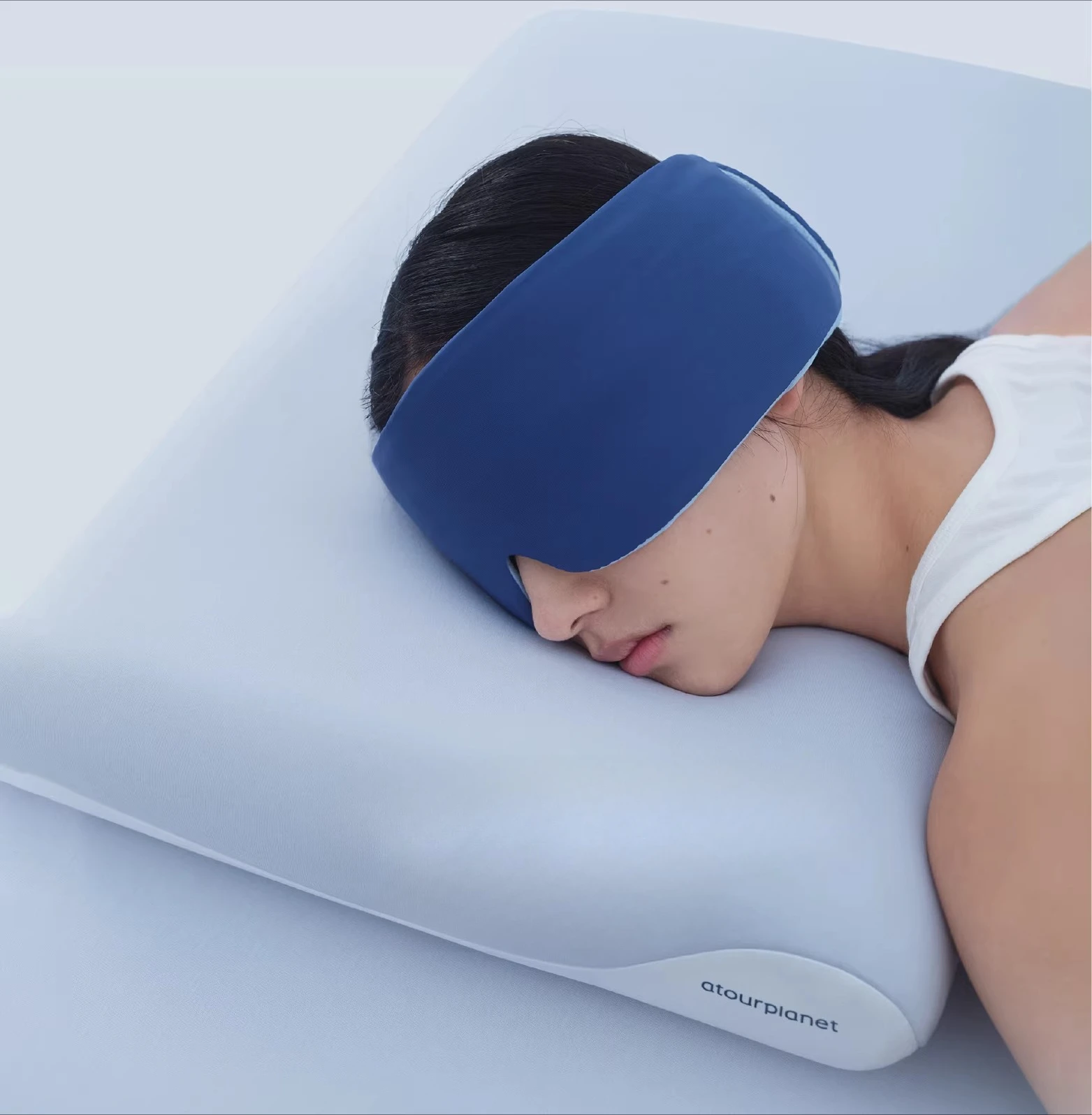 Deep Sleep Blackout Eye Mask With Full Coverage Zero Light Leakage Breathable Sweat Free Skin Friendly, Soft and Comfortable