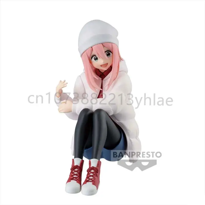 In Stock Bandai Banpresto Laid Back Camp Ayano Toki Nadeshiko Kagamihara Cartoon Collect Gift Anime Movies Festival Boy Friend