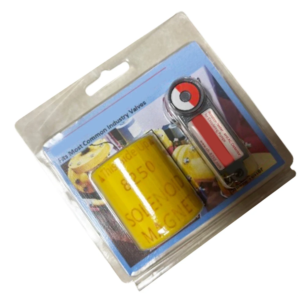 

Magnetic Valve Tester Solenoid Valve Tool ABS Plastic Housing Compatible With 18mm Valves For Industrial Valves