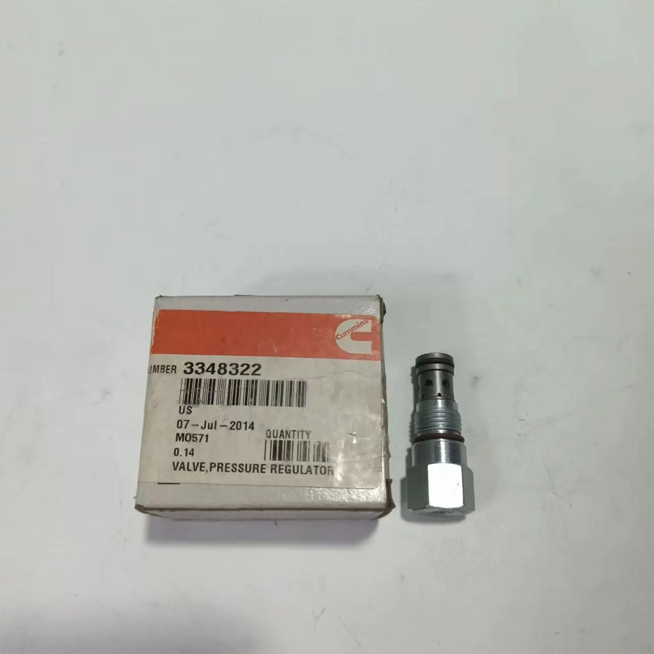 

Gold sellerGenuine 3348322 for Cummins QSX15 Pressure Regulator Valve Brand New Construction Machinery Diesel Engine Parts