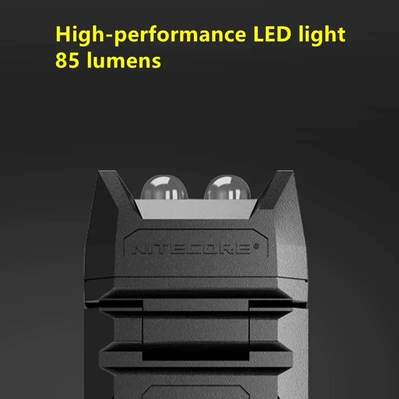 NITECORE THUMB worklight 2Xhigh-performance LED 85Lumens USB Recarregável Mini Led Lanterna Chaveiro Luz