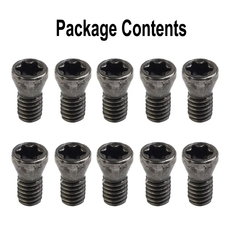 Imagem -06 - Parafuso Torx de Inserção Tridimensional Ferramenta de Torno de Lâmina Barra de Corte para Substituição Inserções de Carboneto Acessórios de Ferramenta de Giro com 10 Peças