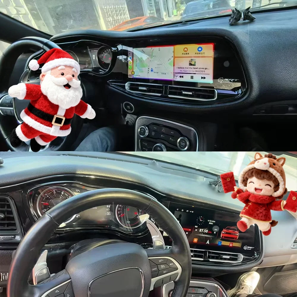 

12,3-дюймовый Android AUTO CarPlay HD-экран Автомобильная стереосистема для Dodge Challenger SRT Hellcat 2010-2024 Автомобильный радиоприемник с GPS-навигацией