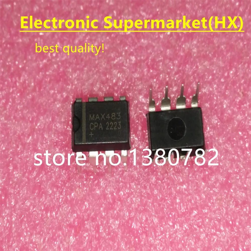 

Free Shipping 100pcs/lots MAX483CPA MAX483 DIP-8 New original IC In stock!