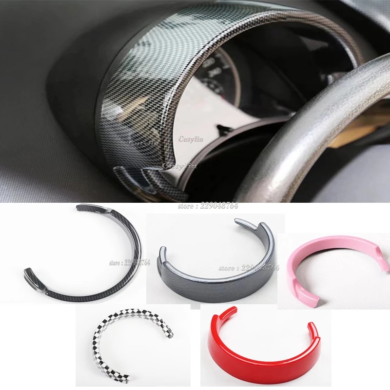 For Volkswagen Beetle 2003-2011 ABS Plastic Car Dashboard Meter Ring Speedometer Cover Trim Frame Sticker Interior Accessories