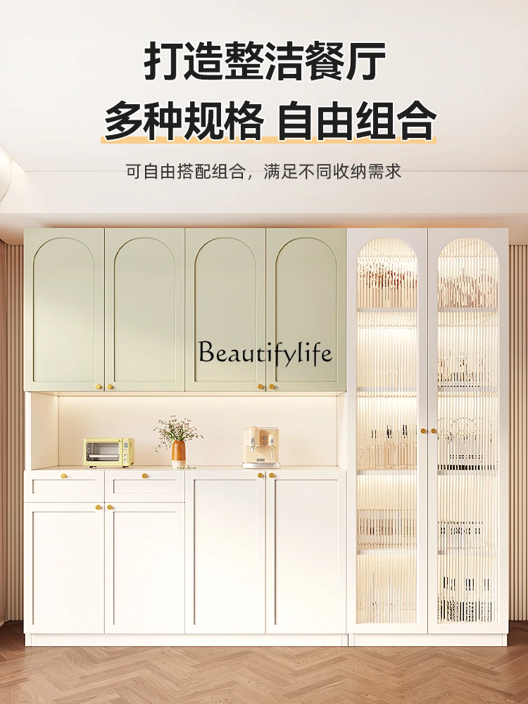 

Sideboard Cabinet Wine Cabinet Living Room Integrated Wall Living Room Locker Kitchen Multi-Functional Storage Cabinet