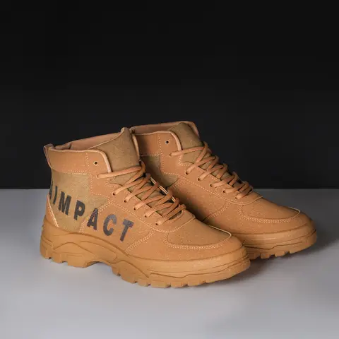 पुरुषों के लिए सामरिक लंबी पैदल यात्रा के जूते, चमड़े/कैनवास के आउटडोर जूते, पर्वतीय ट्रैकिंग और दैनिक पैदल यात्रा के लिए पहनने-प्रतिरोधी शिकार स्नीकर्स 10 best sales पुरुषों के लिए सामरिक जूते - №5