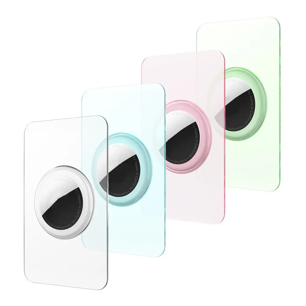 PC Card Tracker Case Protective Transparent Ultra Wallet Card Holder Locator Accessories Anti-lost for Apple Airtag