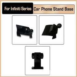 For Infiniti Q50L 2018 2019 2020 2021 2022 Car Phoner Holder Base Mount With 17mm Head Ball Joint Dedicated Phone Stand Bracket