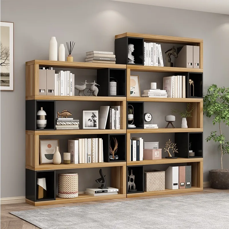 Bedroom Bookcases Cabinets Shelfs Closet Nordic Mainstays Modern Library Bookshelf Rack Estante Para Libros Storage Furniture