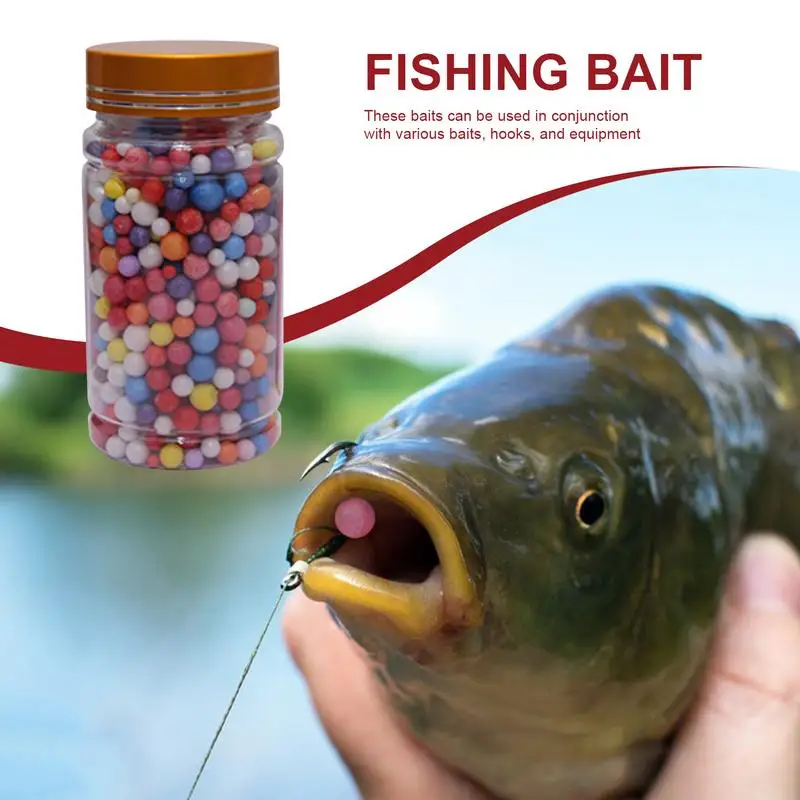 

Carp Fishing Bait Lure Tackle Floating Ball Beads Feeder Floating Ball Artificial Carp Baits Lure Rig Beads Powerful Freshwater