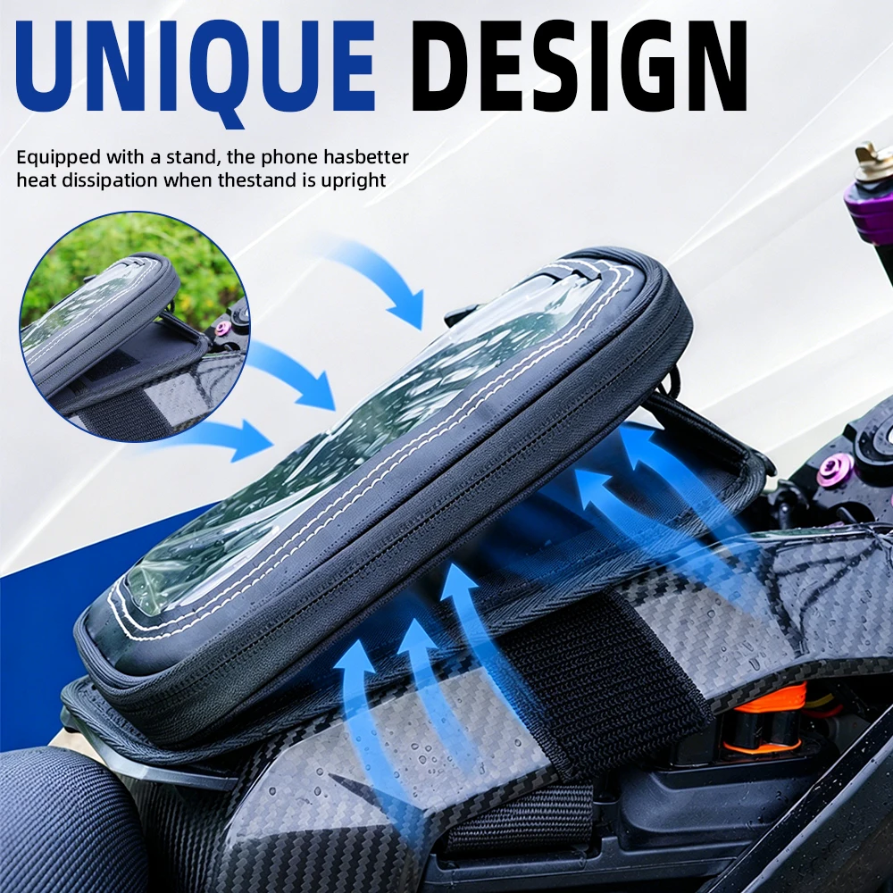 Motorcycle Front Battery Frame Cover Storage Bag For Tutti Soleil 01 Surron Light Bee Ultra Bee Talaria MX3 MX4 MX5 Accessories