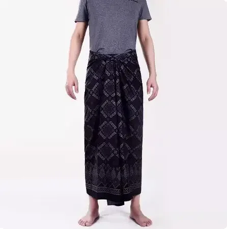 

Southeast Asia Malaysia Myanmar Men Longji Skirt Sarong