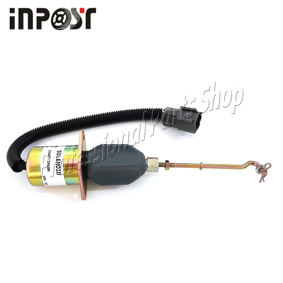 32A87-15100 Cummins용 12V 정지 차단 솔레노이드 밸브