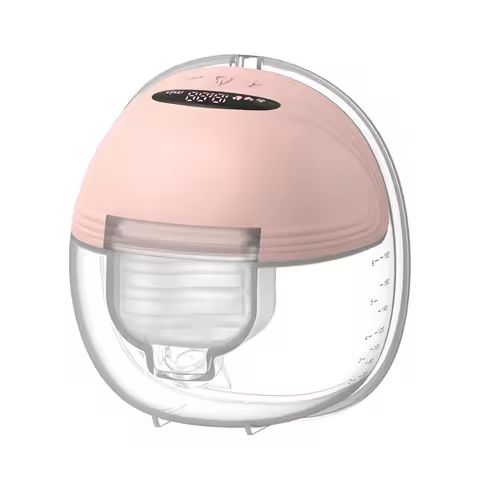 Wearable Breast Pump Super Silent Hands Free Electric Breast Pump Comfort Milk Collector for Breastfeeding with 24mm Flange