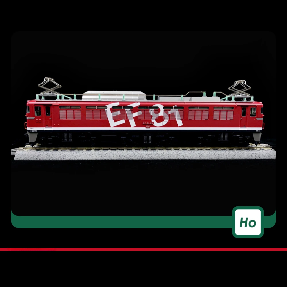 HO Scale 1/87 KATO Train Model 1-322 EF81 Electric Locomotive   Unit 95 Rainbow Color Rail Car Toy Gift