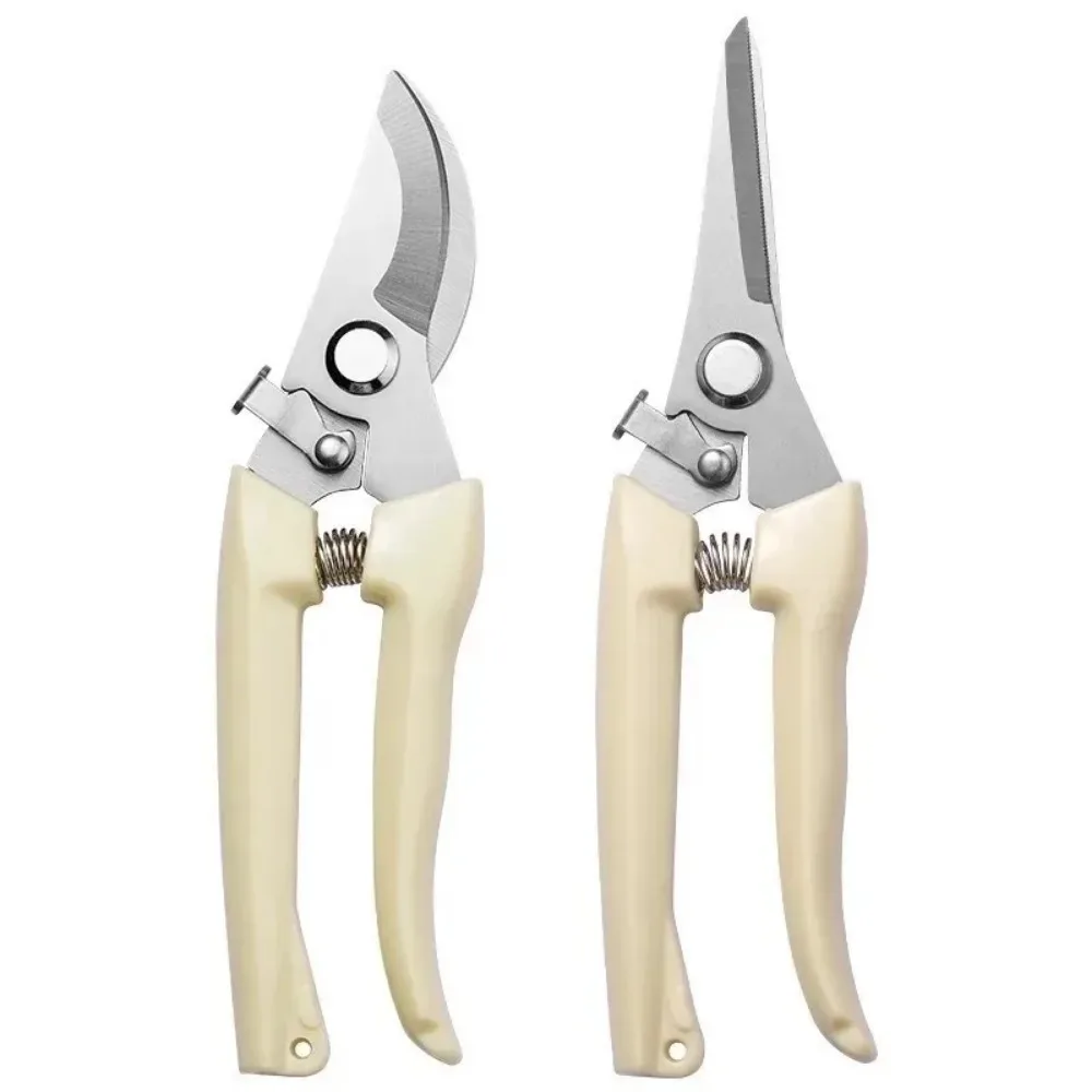 Labor Saving Pruning Stainless Steel Picking Multifunctional Fruit Scissor Horticultural Scissors Bird Beak Shape Branch Pruning