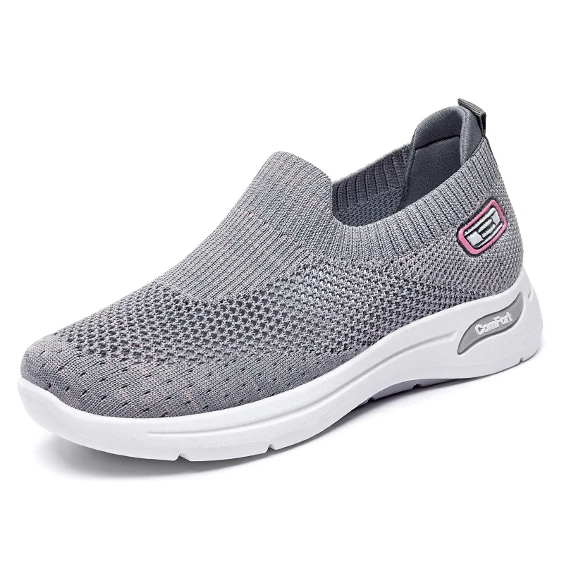 

2026Women Spring Slip On Elderly Shoes Wholesale, Comfort Mom Casual Shoes, Fashion Gift Footwear In Stock