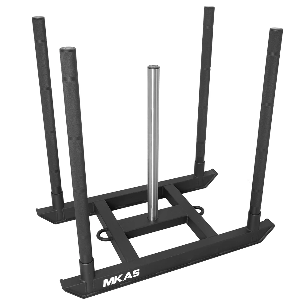 MKAS Wholesale Fitness Machine Sled Traineau Cross Fit Gym Competition Sled Gym 50Kg Pull and Push Power Sled