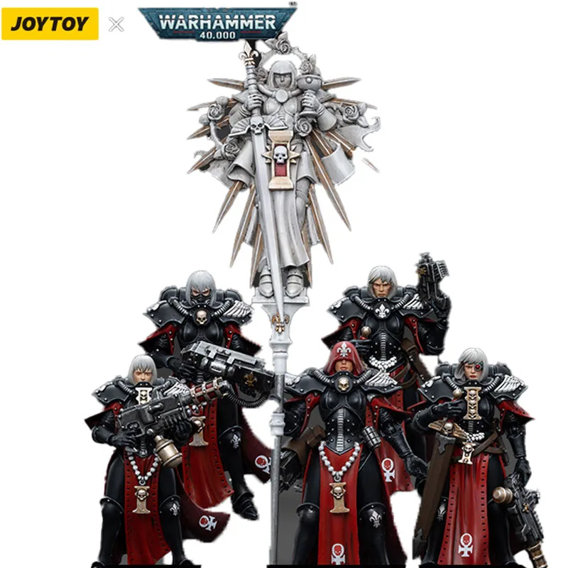 

Original JOYTO WARHAMMER 40k JT7784 Adepta Sororitas Imagifier Battle Series Sister Saelon 1/18 Action Doll Set Model Toy