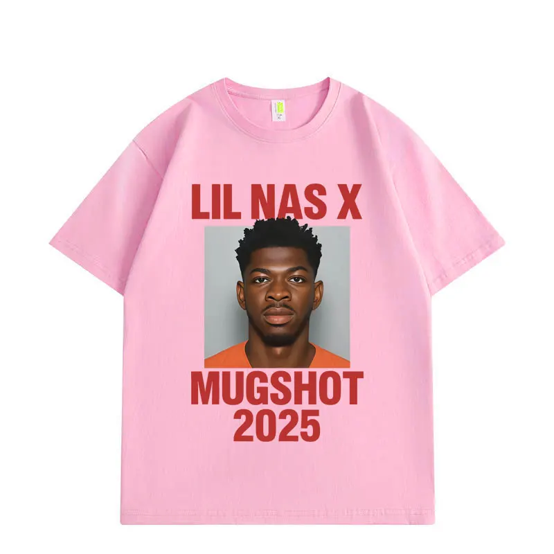 Rapper Lil Nas X Merch Graphic T Shirts Men's Women's Hip Hop Fashion Short Sleeve T-shirt Summer Casual Loose Cotton T-shirts