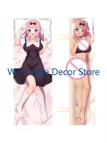Anime Dakimakura Pillow Cover Lovely 3D Double-Sided Print Hugging Body Pillowcase Cover Cartoon Hugging Body Pillow Case Otaku