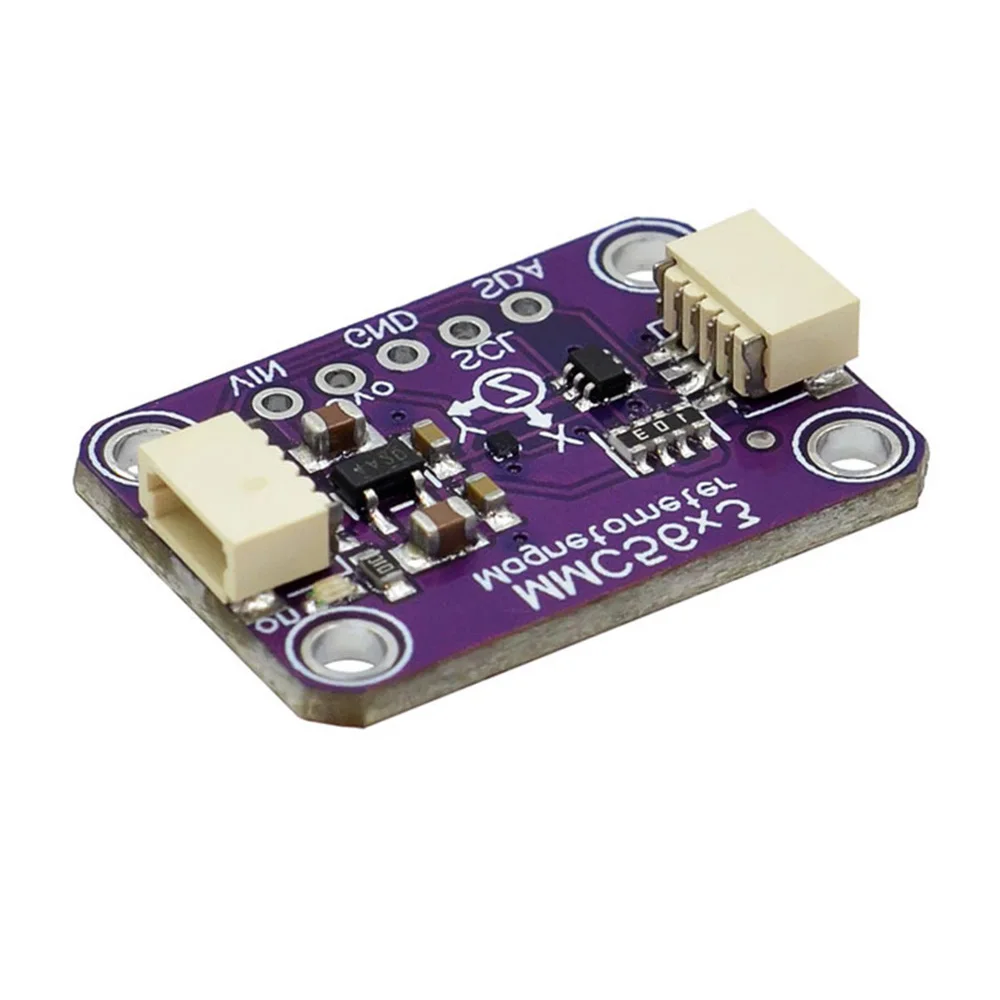 MMC5603 Triple Axis Compass Magnetometer Sensor Module Three Axis Magnetic Field Module Materiale for STEMMA QT/Qwiic