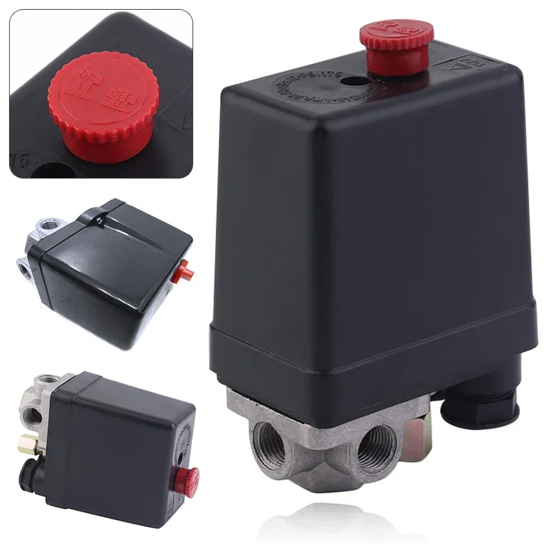 1 Pcs 220v-380/400 V Compressor Pressure Switch Heavy Duty Air Compressor Pressure Switch Control Valve