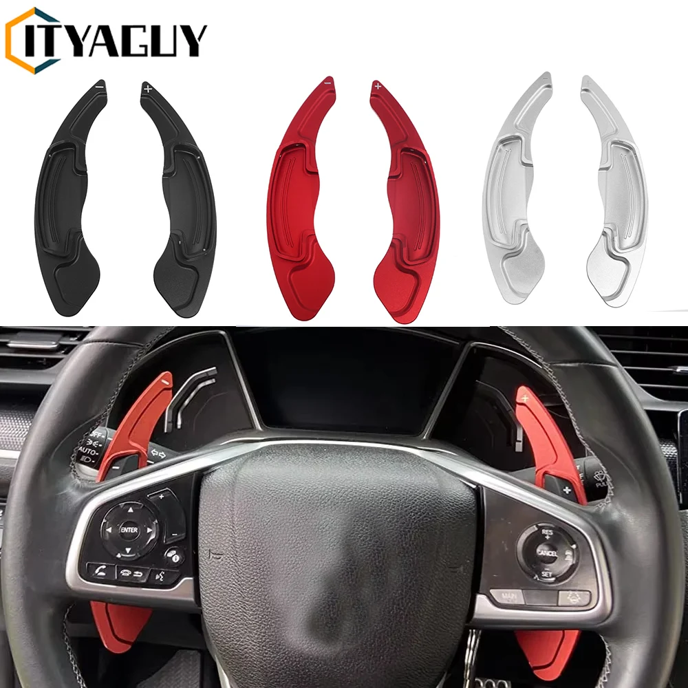 

2pcs Car Steering Wheel Shift Paddle Extension Shifter For Honda Spirior Accord Odyssey AVANCIER Acura CR-V UR-V CIVIC