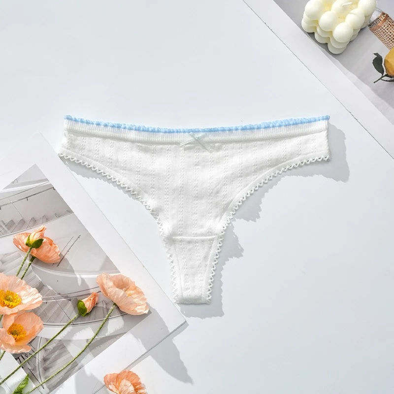 

Ladies Cotton Briefs Sexy Floral Printed Lingerie Women Panties G-String Cute Hot Thong Breathable Seamless Underwears Intimate