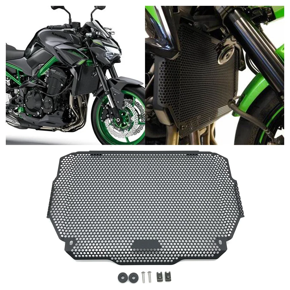 

Fits for Kawasaki Z900 SE ABS ZR900 Performance 2017-2024 Motorcycle Engine Radiator Guard Front Cooler Grille Protector Cover