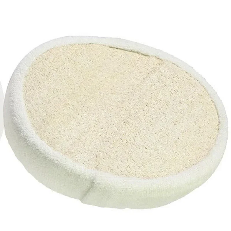 Loofah Badspons Douche Lichaamsreiniging Handschoen Gereedschap Scrubber Pons Borstel Pad Geiligheid Remover Badkamerbenodigdheden Willekeurige kleur