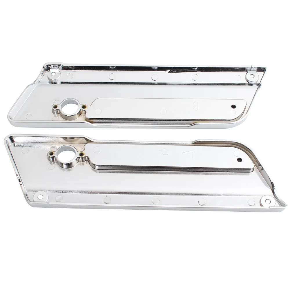 Motorcycle Saddlebag Hinge Latch Cover For Harley Touring Electra Street Glide Road King FLH FLT 1993-2013 ABS Plastic Accessory