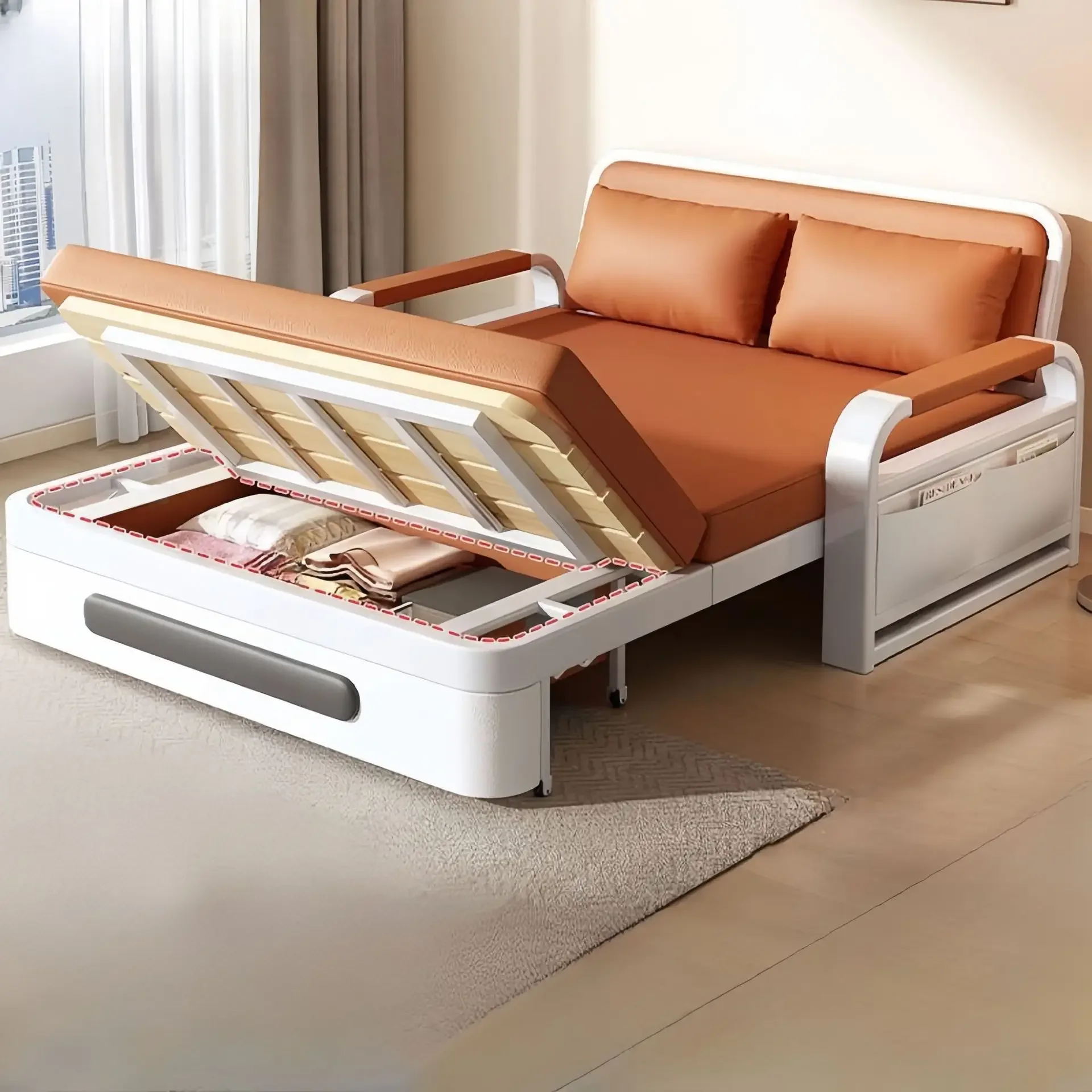 Sofa, sofa, bed, foldable dual-purpose, 2023 new living room, small unit balcony, i