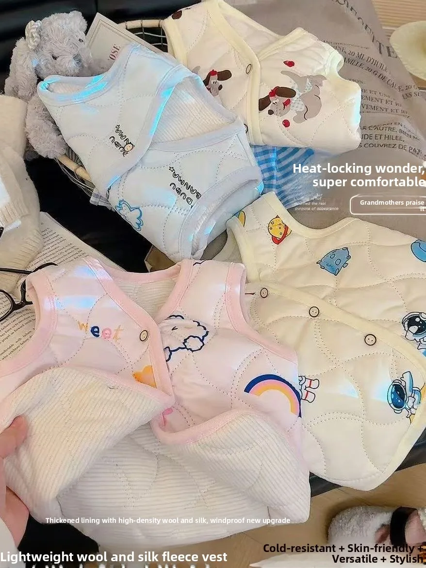 

Женское шерстяное шелковое внутреннее пальто с подкладкой для детей, школьное комфортное теплое хлопковое пальто для мальчиков и девочек, осенне-зимняя одежда