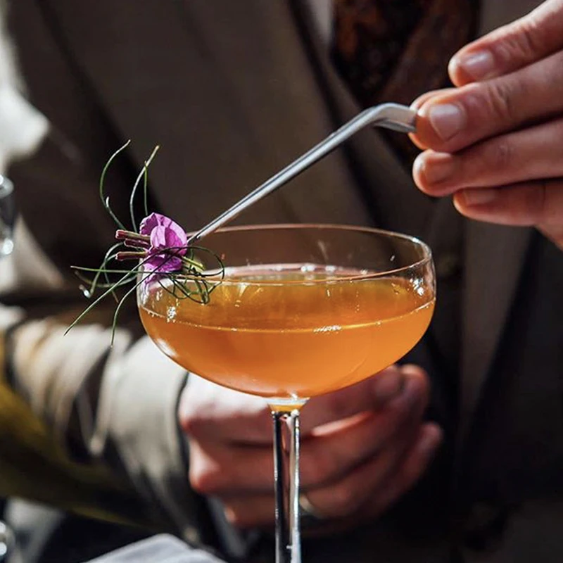 

14/16/20/23/26/30cm Kitchen Cooking Medical Tweezers Stainless Steel Kitchen Seafood & bar Tweezer Food Tongs Tool Bar Accessory