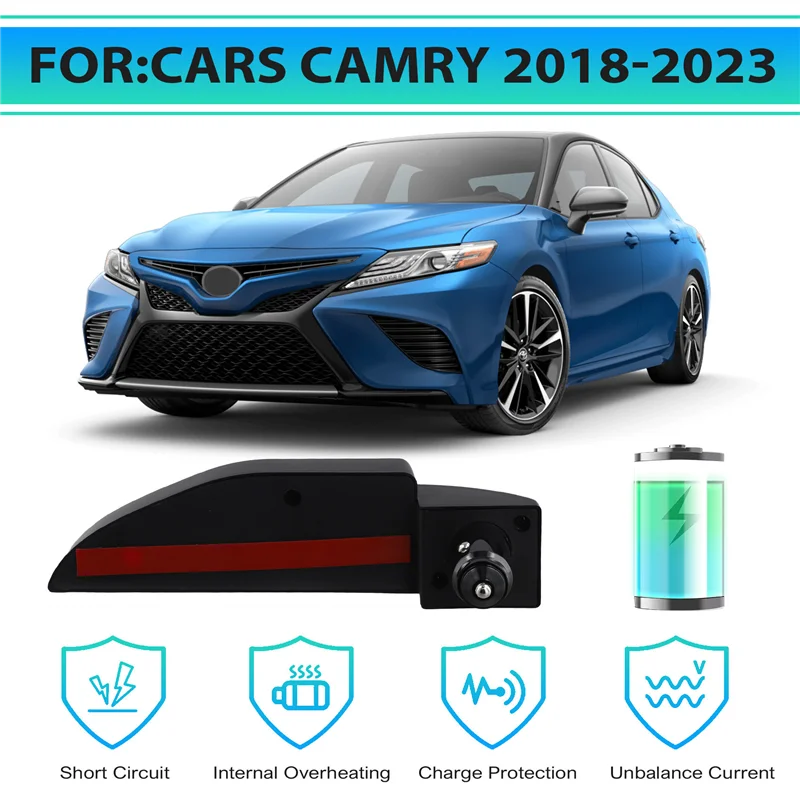 

L10A Car USB Type-C Splitter Adapter Fast Charger Shunt HUB Docking Station For Toyota Camry 18-23