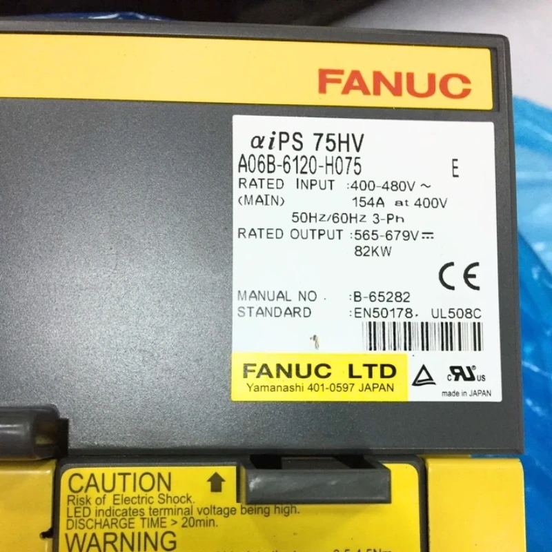 

Fanuc A06B-6120-H075 Power Supply Tested ok Expedited Delivery