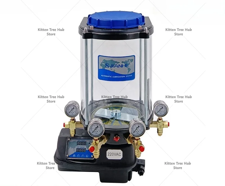 Automatic Progressive Grease Pump, Electric Central Lubrication System for Excavator Loader Engineering Equipment Maintenance