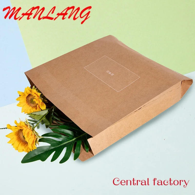 Custom  Custom Biodegradable Expandable Kraft Paper Mailer Gusset Kraft Paper Cardboard Envelope