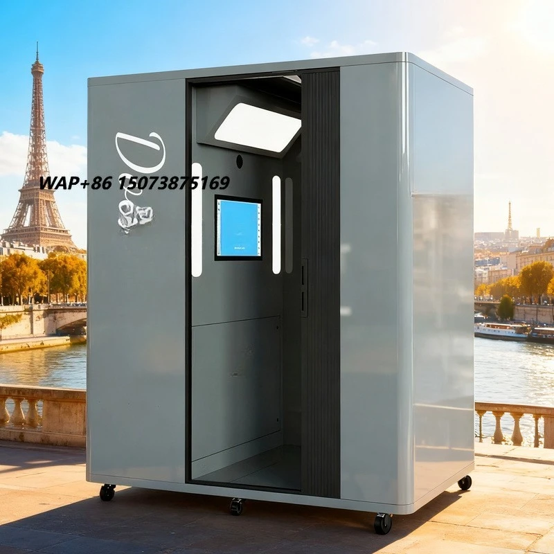 Customize Photo Booth Printer All-in-one PhotoBooth Vending Machine Software Logo Shell Remote High Technology Supplier