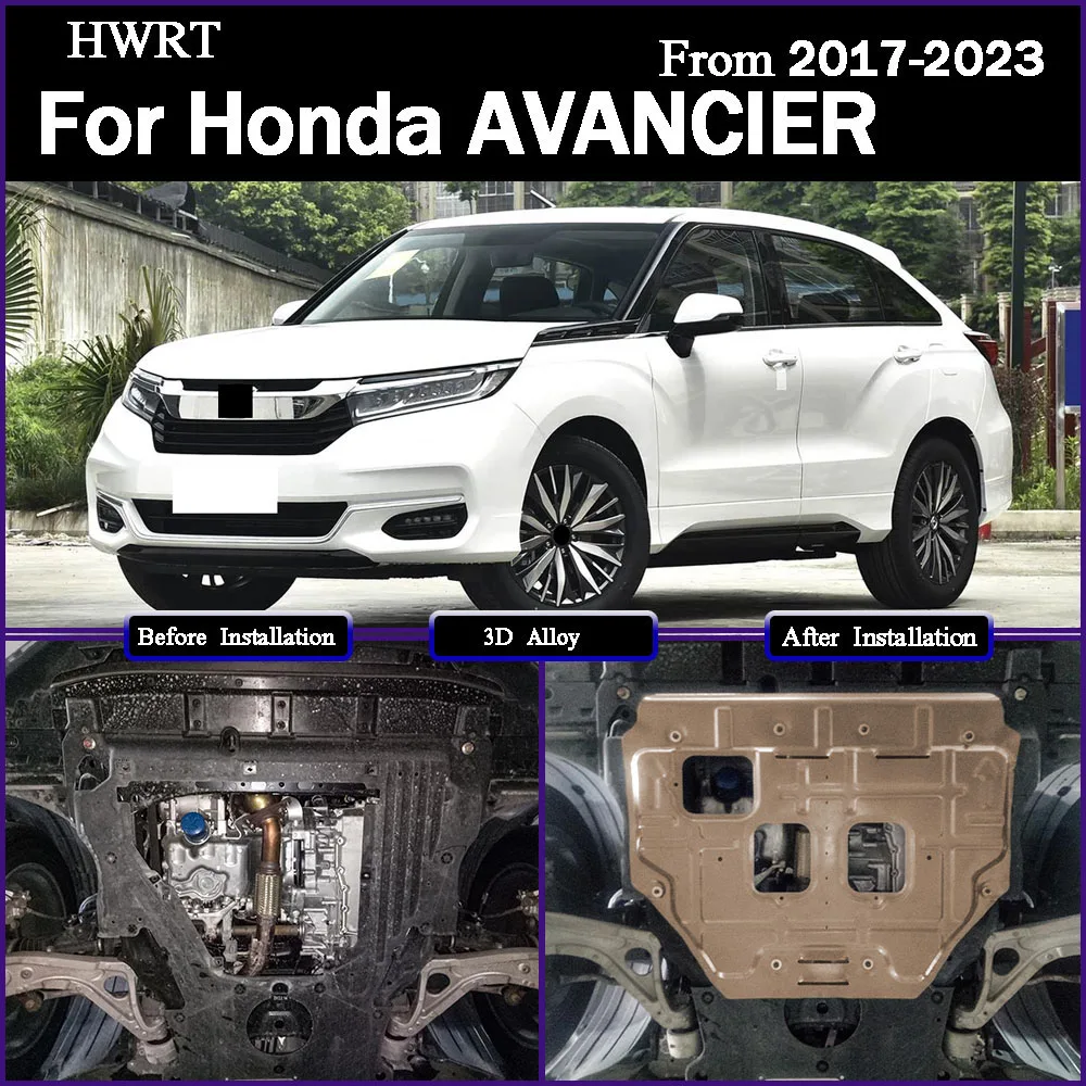 

Higher Quality Black Under Engine Guard Mudguard Board Splash Shield Mud Fender Plate Panel For Honda ‌AVANCIER 2017 - 2023 1.5T