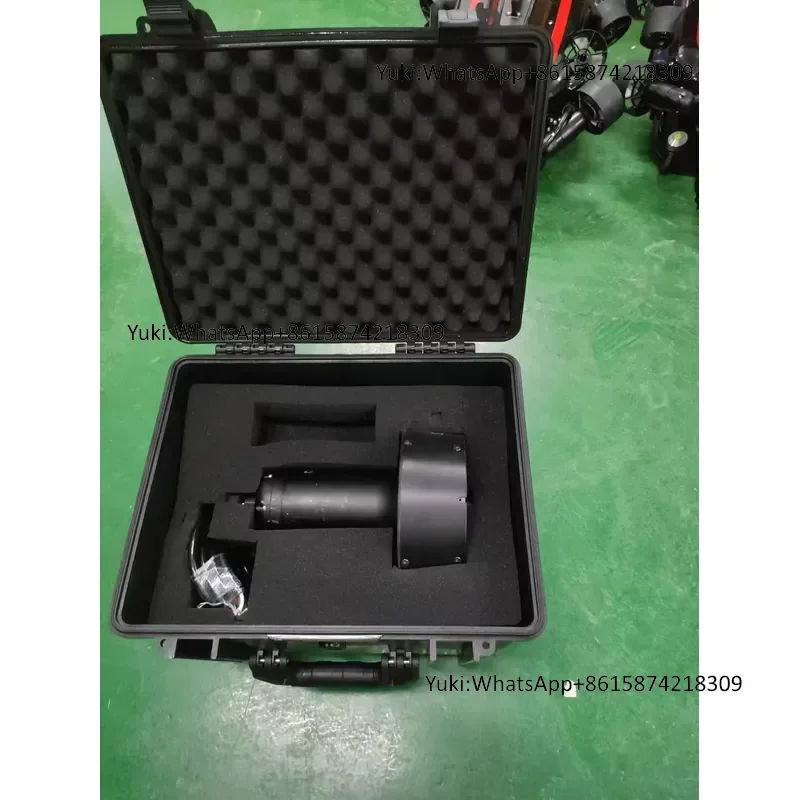 M486850 50KG 48V Fully sealed ROV Thruster Motor with ECS for ROV/AUV/Unmanned Vessel